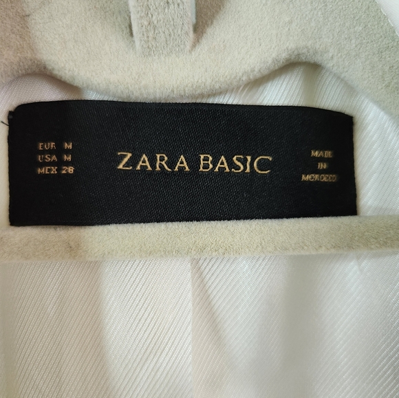 NWT Zara Basic Women's White Blazer - Picture 3 of 6